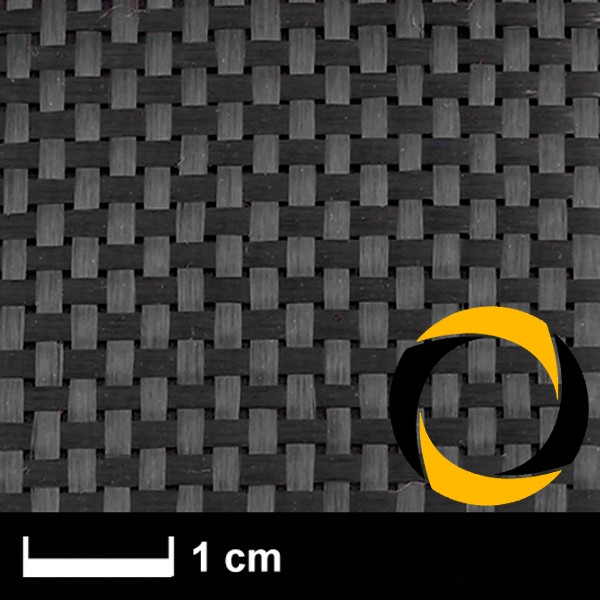 Kohlegewebe 160 g/m² (Non Aero, LW) 100 cm